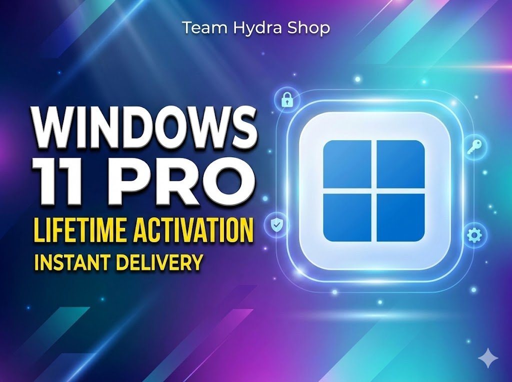 Windows 11 Pro – Lifetime License Key (Instant Digital Delivery)