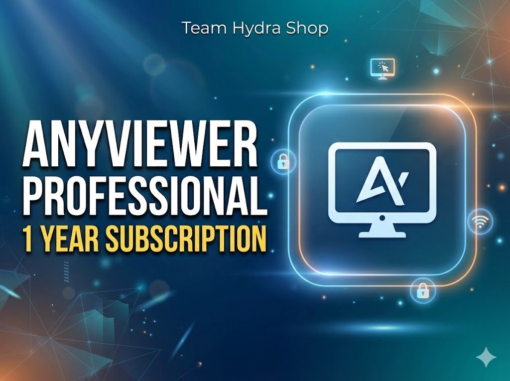AnyViewer Professional – 1 Year Official Subscription (Email Activation)