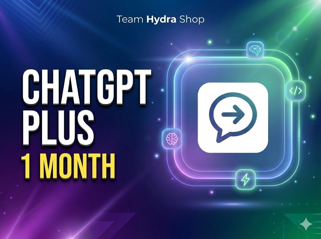 ChatGPT Plus – 1 Month Official Subscription (Email Activation)
